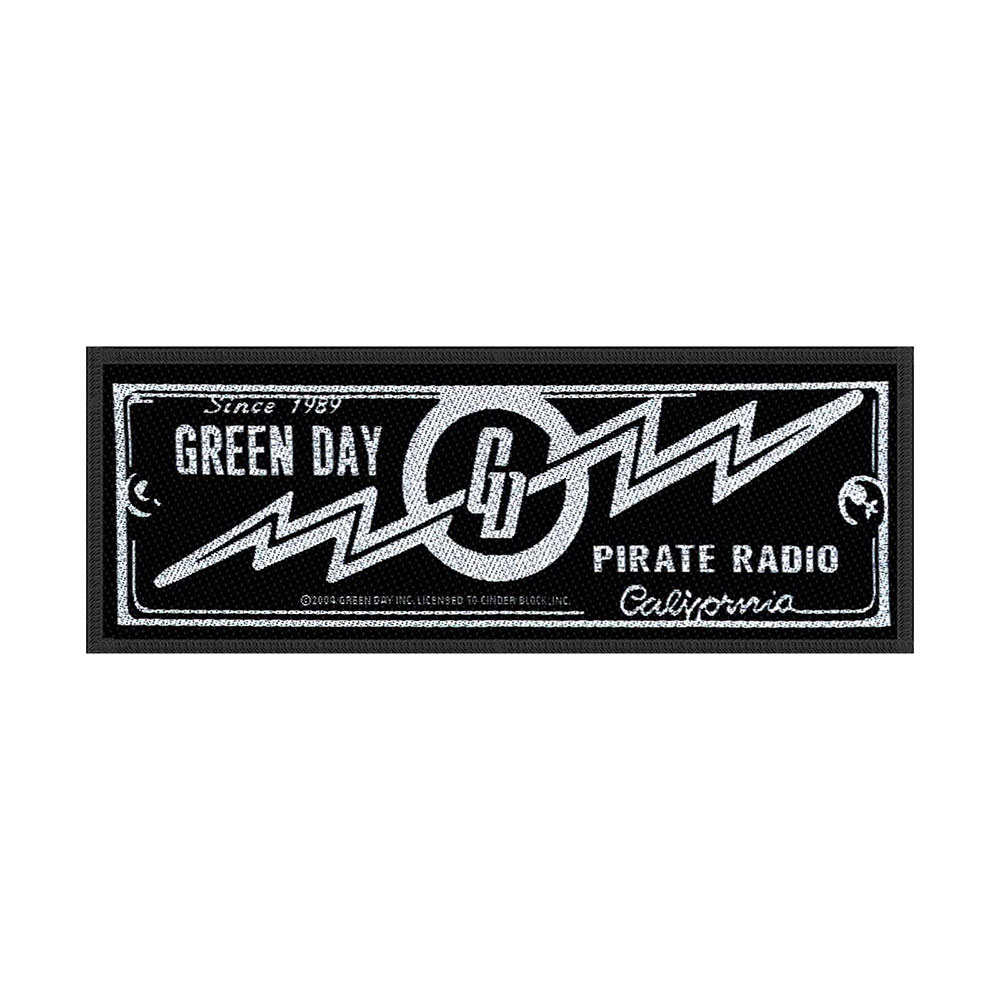 Green Day Patch[ Pirate Radio]