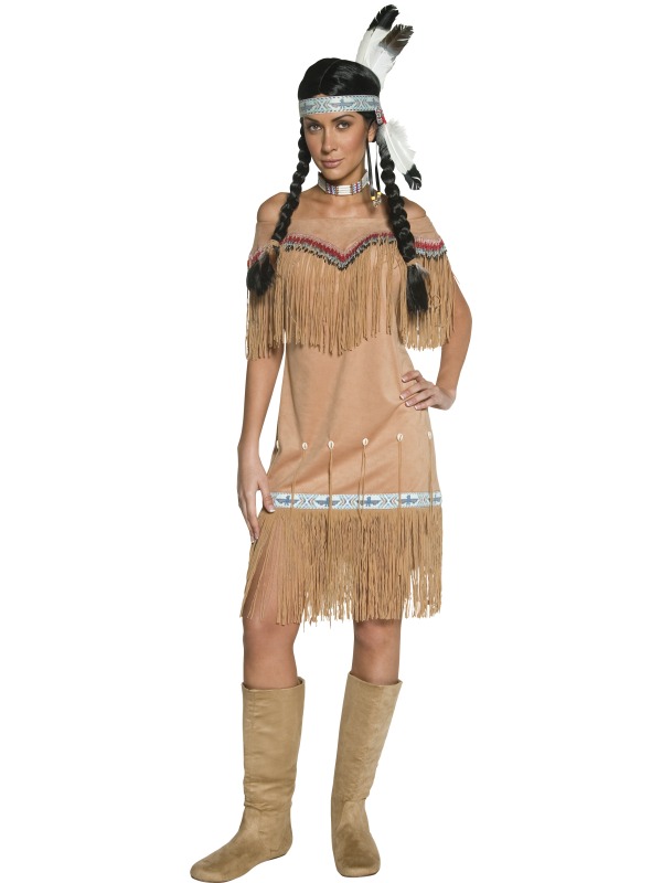 red indian dress up