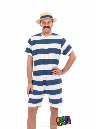 Men's old time bathing suit