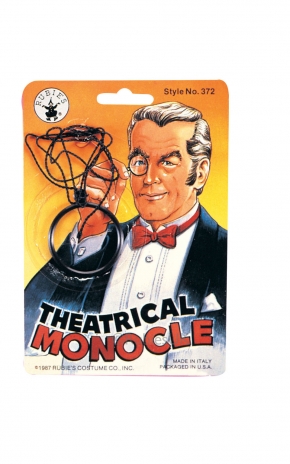 Glass monocle