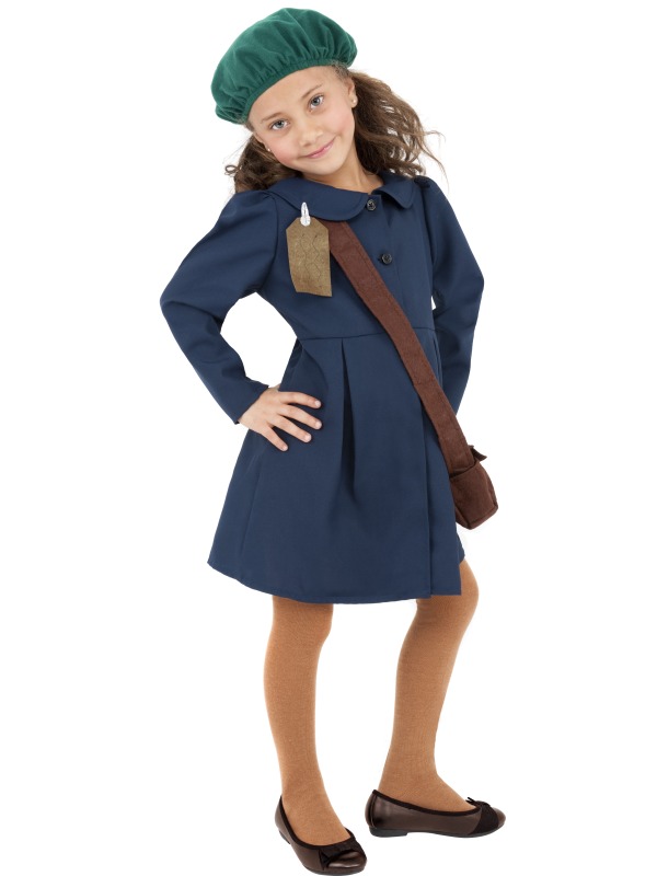 World War II evacuee Girl