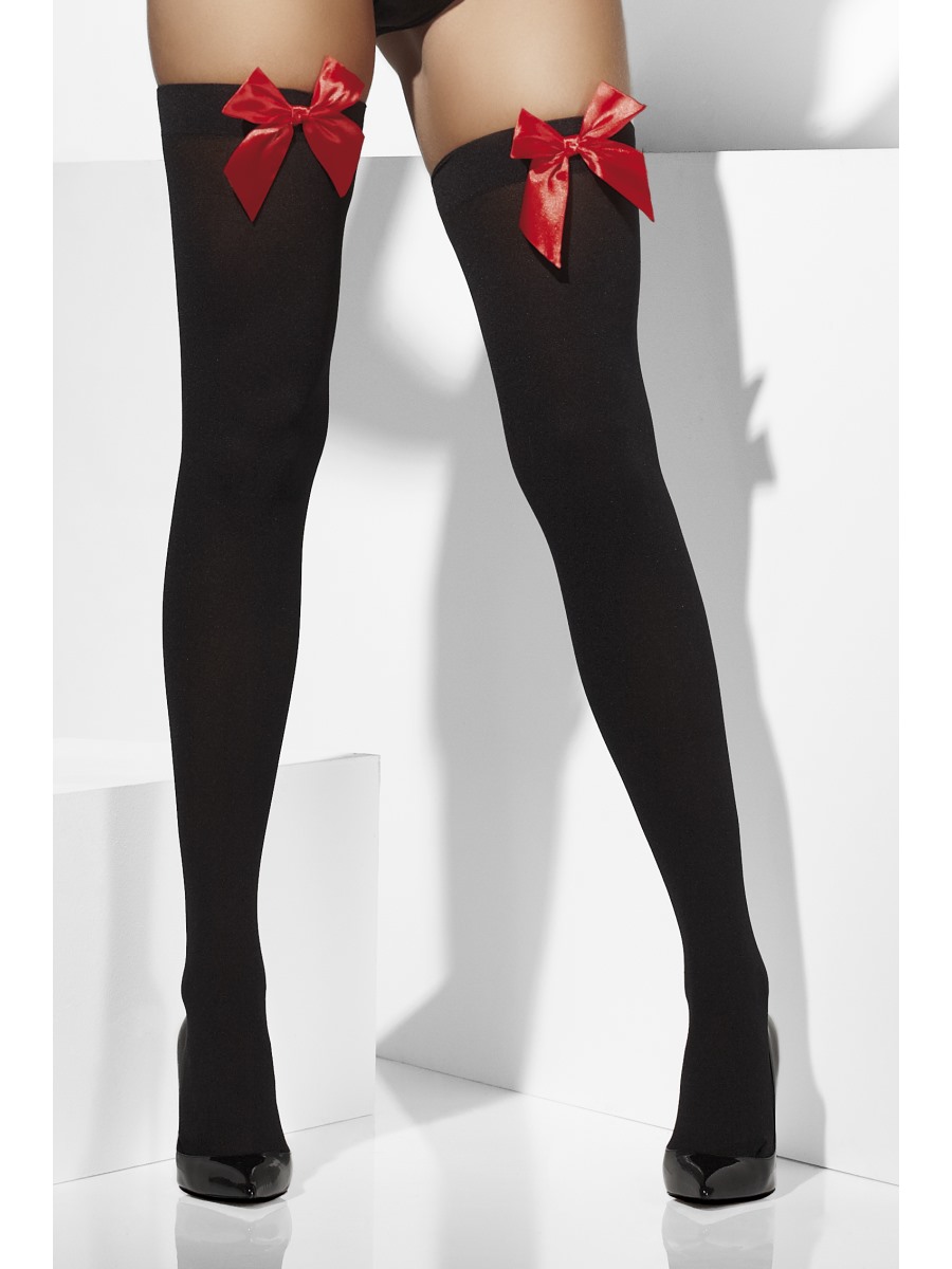 Black Thigh High Stockings [30749] - £4.00 : Sparx Body Jewellery Hair Dye  Fancy Dress, Body Jewellery in North Wales