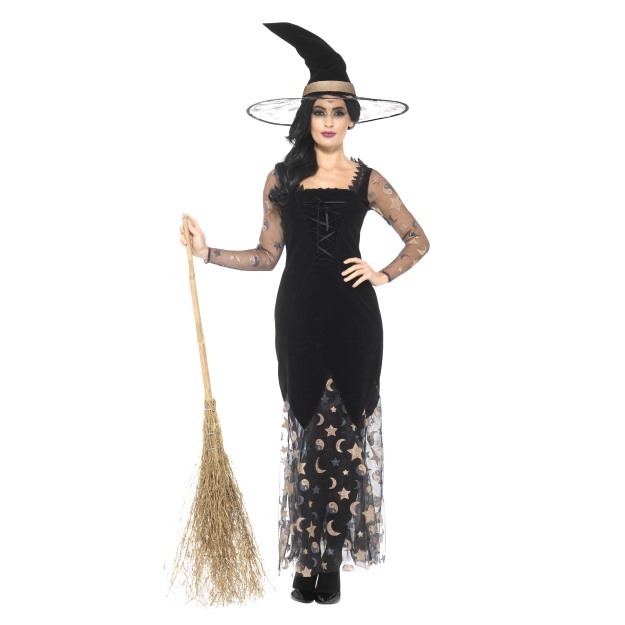 Deluxe Moon & Stars Witch Costume