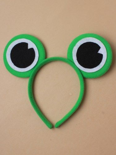 Green Frog eyes Aliceband