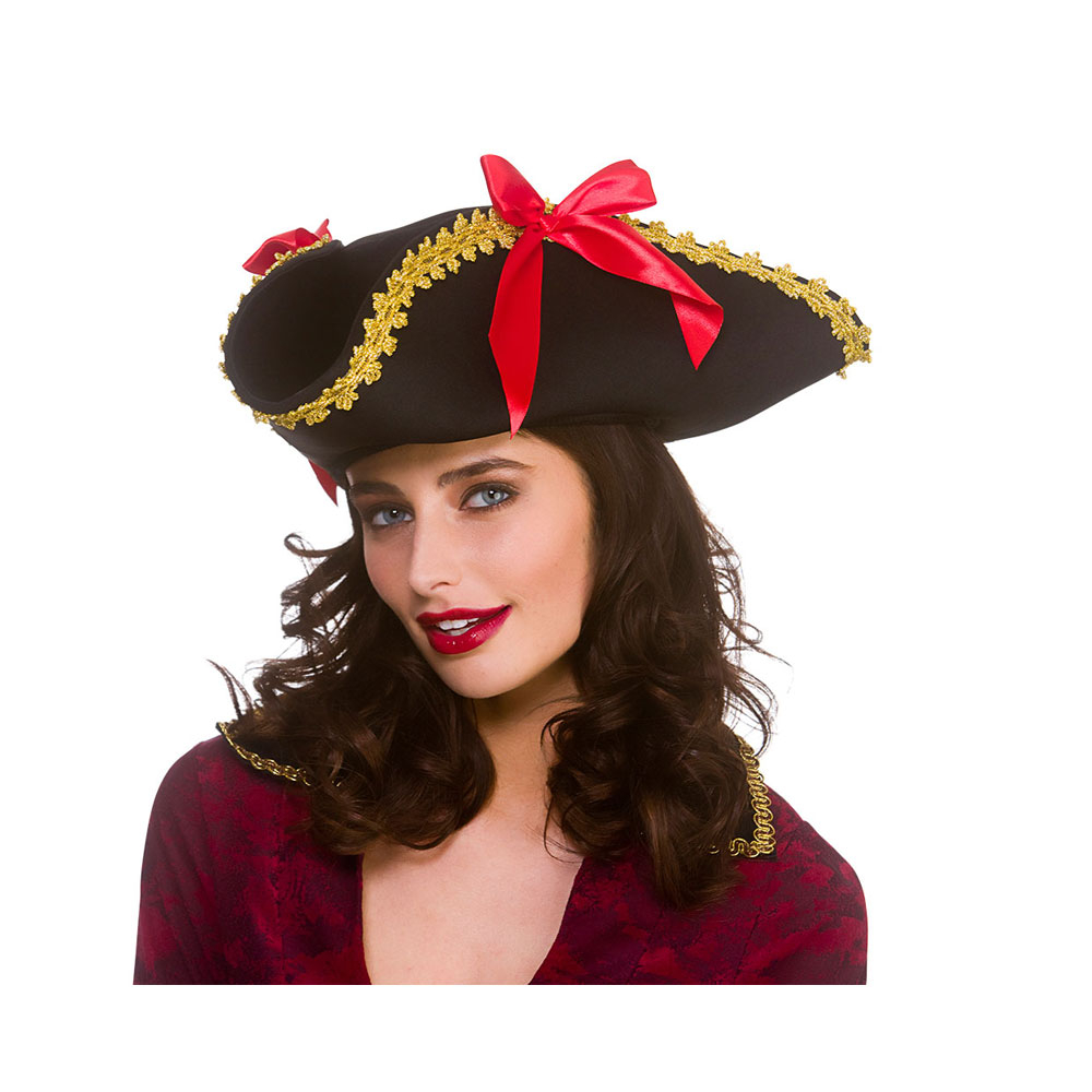 Ladies Tricorn Pirate Hat