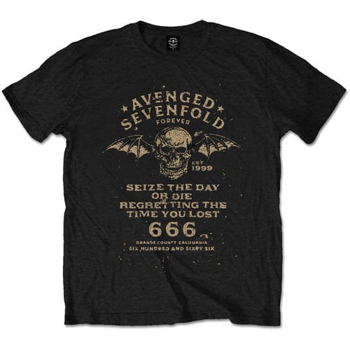 Avenged Sevenfold Men's Tee: Seize the Day