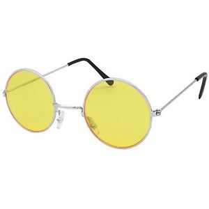 Yellow Lennon Glasses