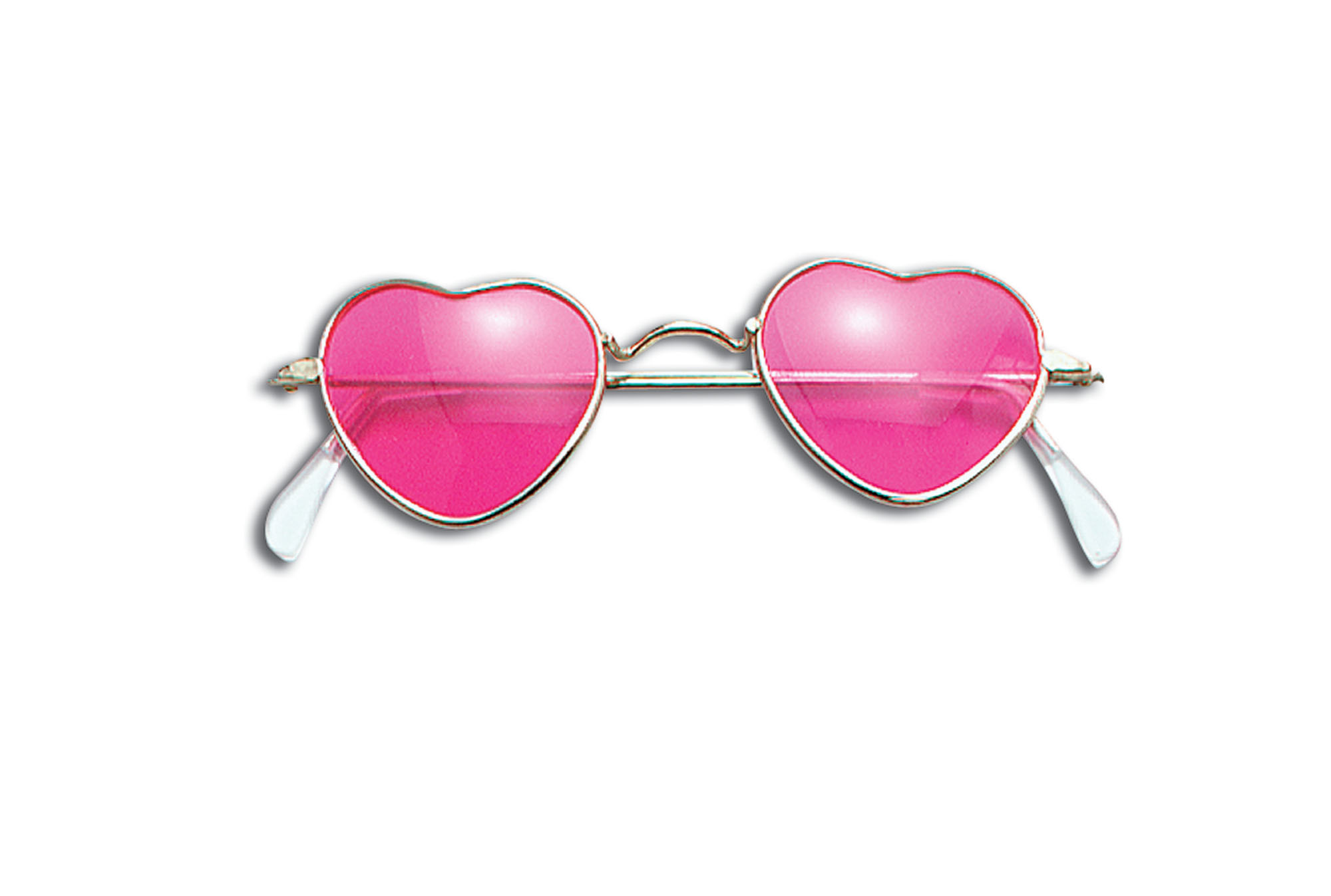 Pink heart hippy glasses