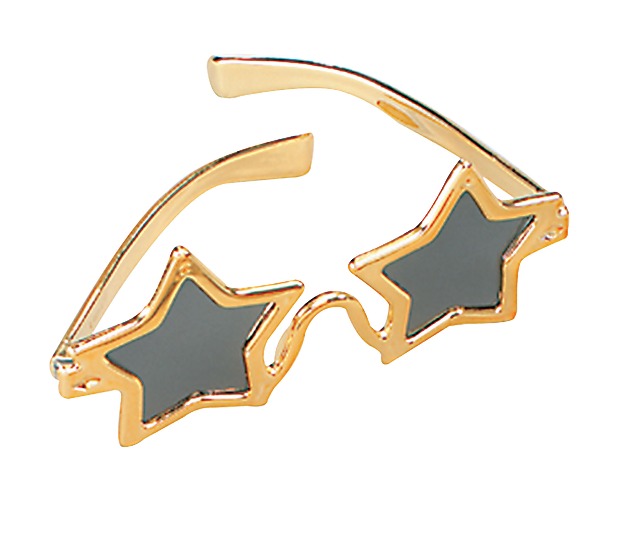 Gold star glasses