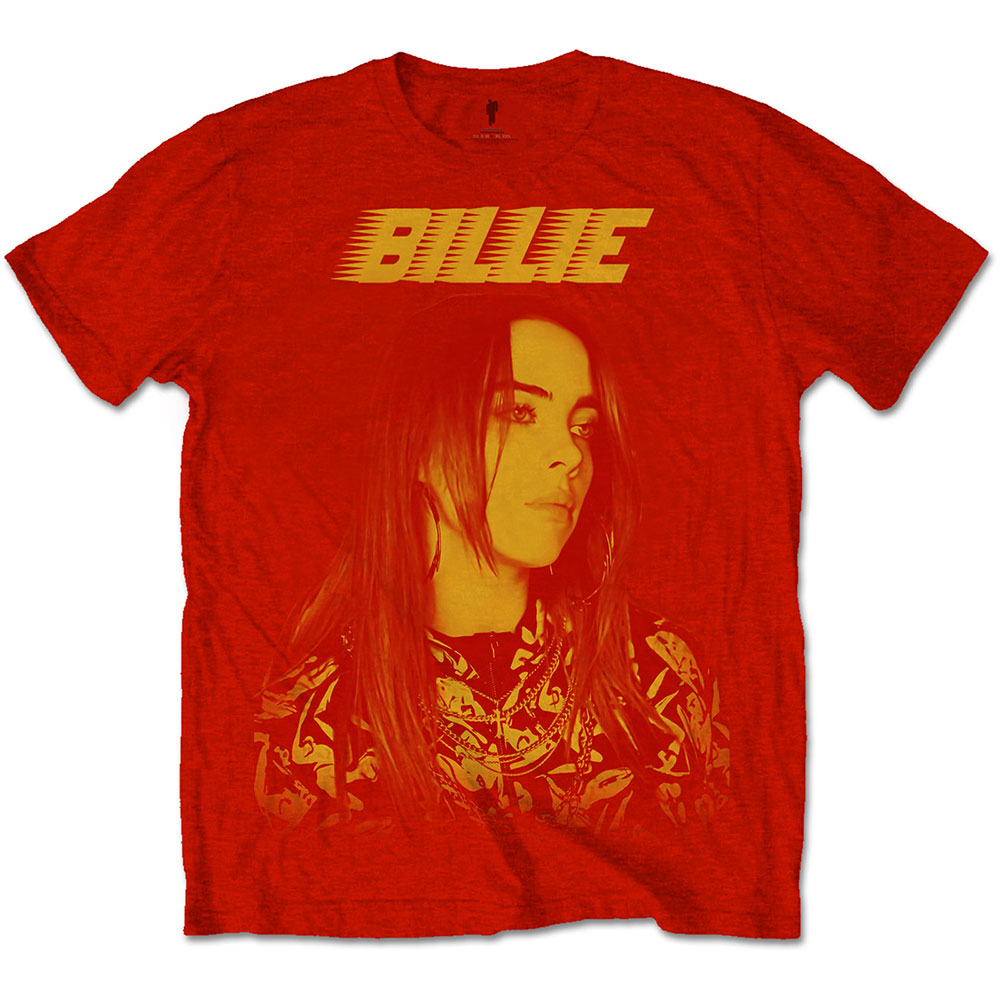 Billie Eilish Unisex Tee: Racer Logo Jumbo