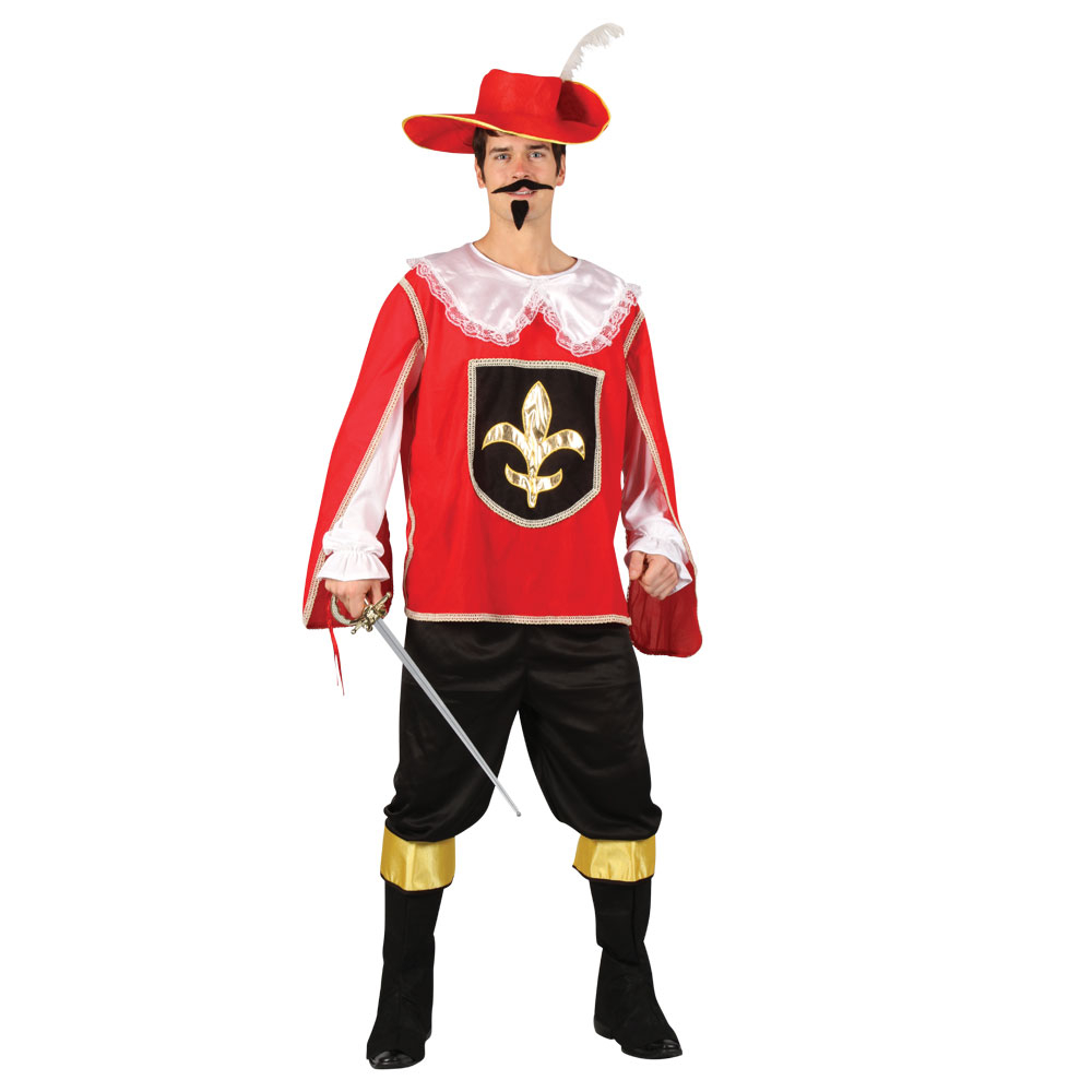 Red Musketeer Costume