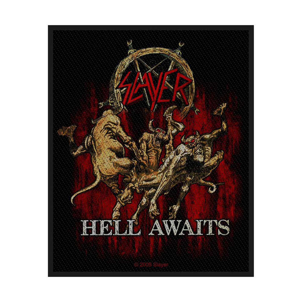 Slayer Woven Patch[Hell Awaits]
