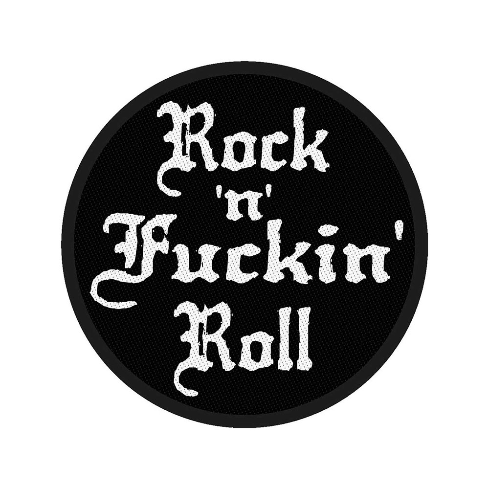 Generic Rock N' Fuckin' Roll Woven Patch