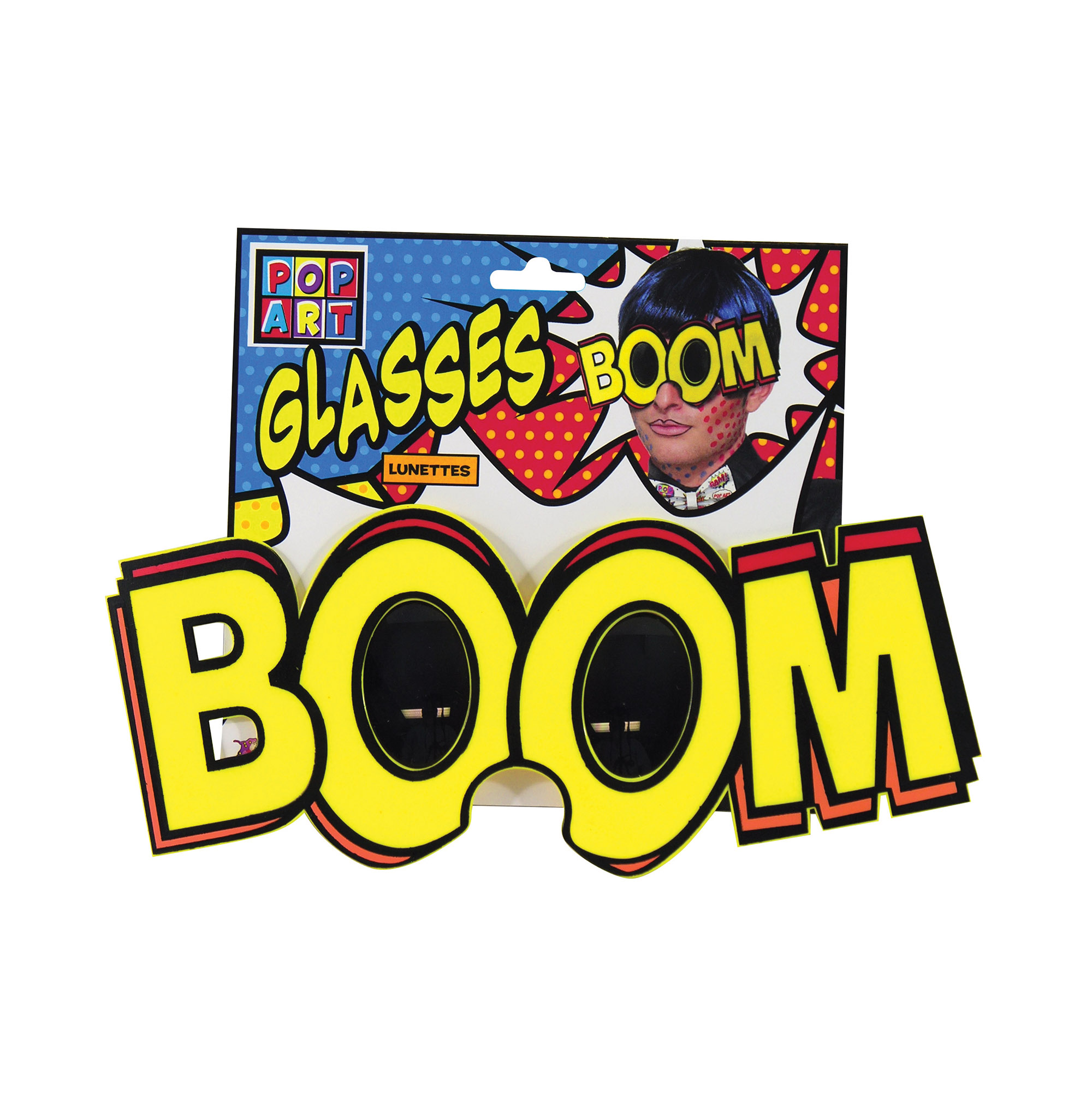 Pop Art BOOM Glasses