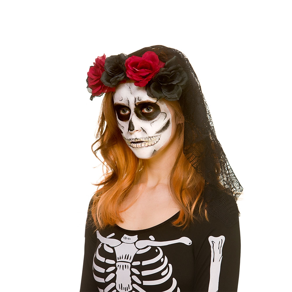 Deluxe Day Of The Dead Veil