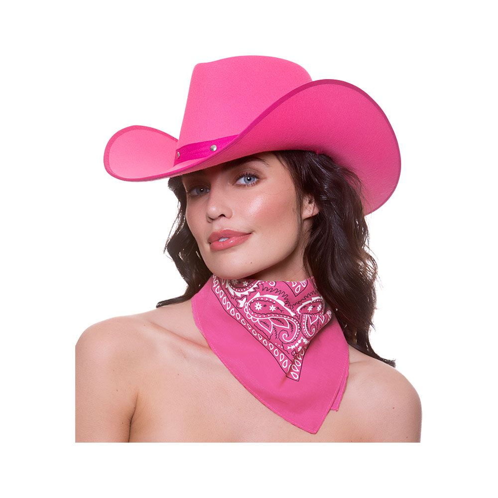Cowboy Bandana Hot Pink
