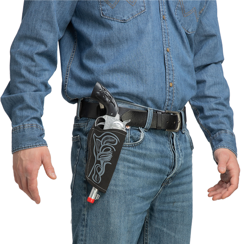 Cowboy Gun and Holster Black