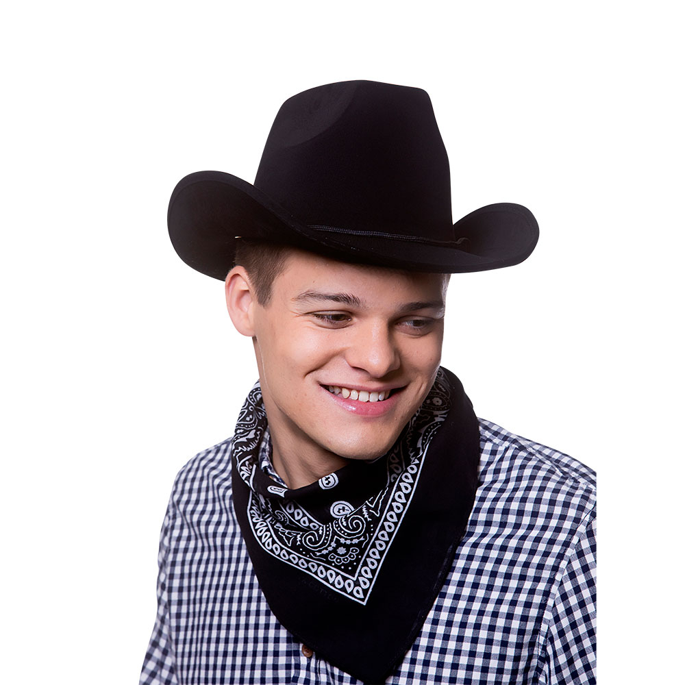 Cowboy Bandana Black