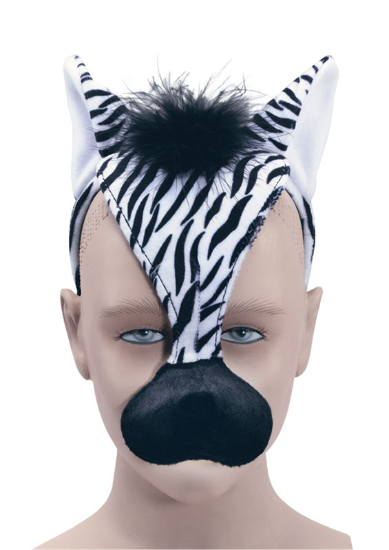 Zebra Mask with Sound