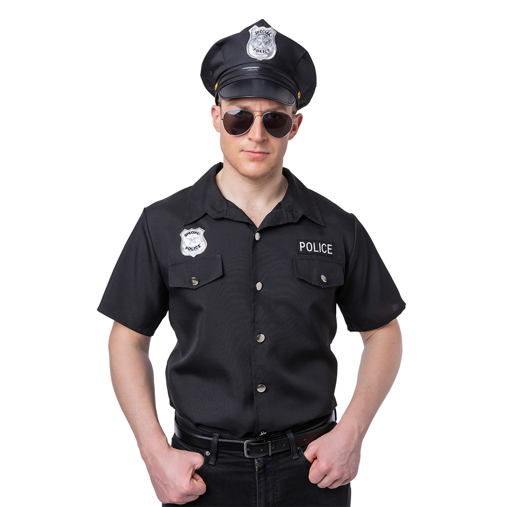 Police Shirt Black