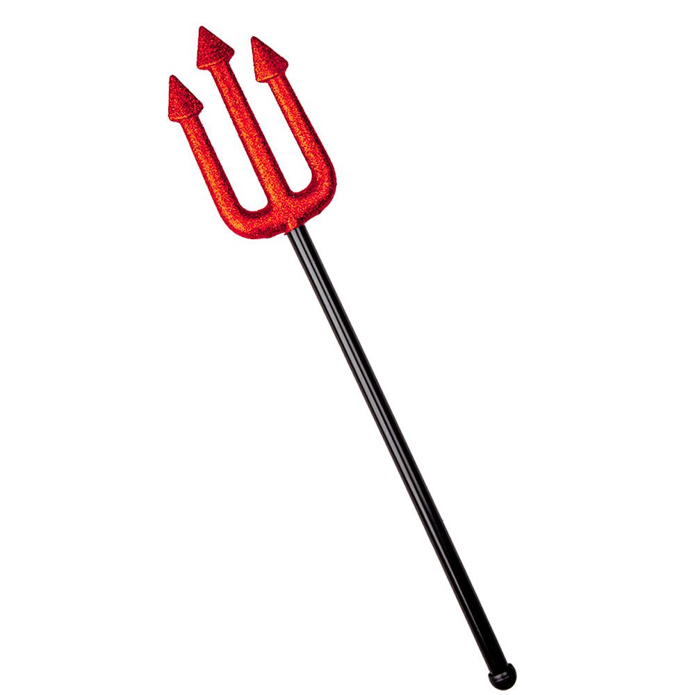 Red Sparkly Trident