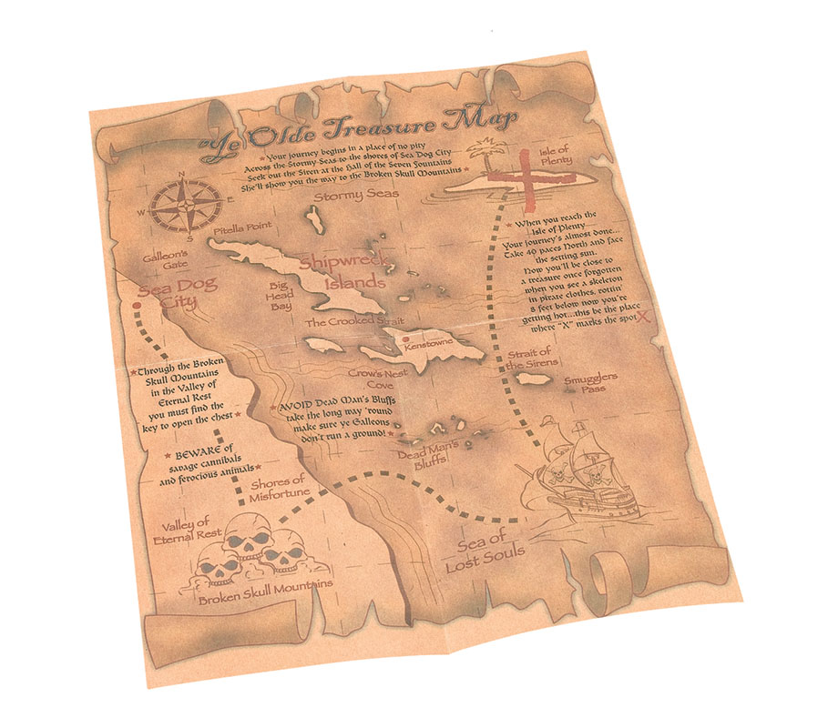 Pirate treasure Map